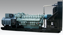 Load image into Gallery viewer, 1250 kW (1.25 mW) MTU Diesel Generator (120/240V Single Phase 60Hz)
