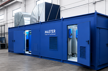 Load image into Gallery viewer, 200 HP Oil Free Rotary Screw Compressor with Refrigerated / Regenerative Dryers
